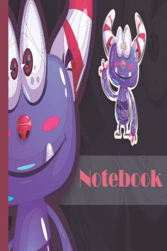Monster Notebook: Monster Notebook Wide Ruled,Lined Paper Notebook for School, Students,Gift for Kids, Boys, Girls,Teens,Monster notebooks,Monster lover