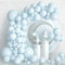 Palloncini Blu 105 Pezzi Kit Arco Blu Pastello, Palloncini In Lattice Azzurri 5 10 12 18 Pollici Palloncino Azzurro per Compleanno Battesimo Genere Rivelare Matrimonio Decorazioni per Feste