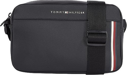 Tommy Hilfiger Herren Umhängetasche Reporter Klein, Schwarz (Black), Onesize