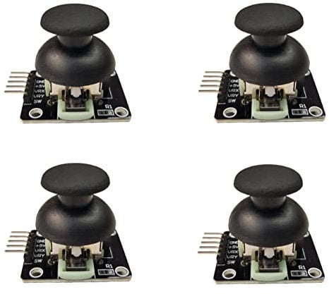 DIYables Joystick for Arduino, ESP32, ESP8266, Raspberry Pi, 4 Pieces