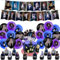 Wonlonda Birthday Party Decorations Supplies Wednesday including Happy Birthday Banner Balloons Cake Toppers for Kids Birthday