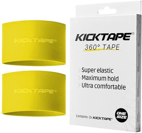 KICKTAPE® Schienbeinschonerhalter aus extrem schonendem Silikon für Schienbeinschoner Fußball Herren, Damen & Kinder, rutschfest & abwaschbar, Football, shin Guard Holder