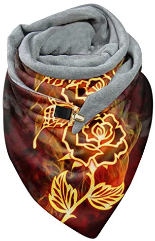 Dreiecksschal Damen Herbstschal Weicher Stola Loop Wickelschal Elegant Schals Herbst Schal Dreieck Flauschig Chultertuch Persönlichkeit Dreieckstuch Soft Übergroßer Damenschal Als Geschenk