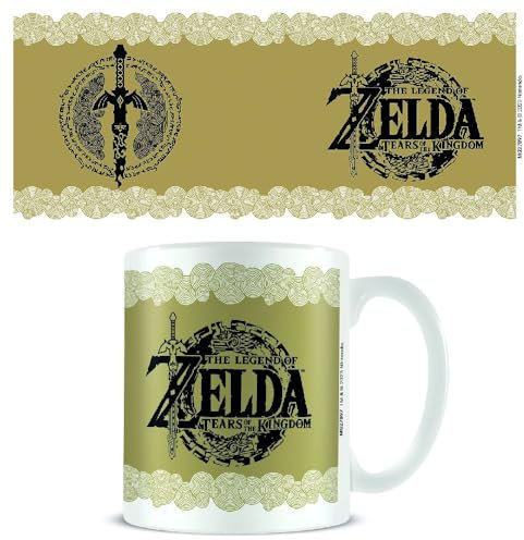 Pyramid International - Taza de Cerámica - Zelda - Logo - 315ml - Licencia Oficial