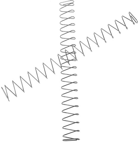 Molla di compressione a molla piatta quadrata con diametro del filo di 1,0 mm(1.0x8x21x180)