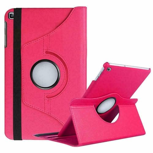 360 Rotating PU Leather Case Cover For Samsung Galaxy Tab S5e T720 / T725 Pink