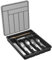 Lifewit Caja de Organizador de Cuberteros Con Tapa, Bandeja Utensilios de Plástico para Cajon Cocina Encimera, Caso de almacenamiento para Cuchillo/Cuchara/Tenedor/Vajilla, 7 compartimentos, Negro