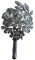 GALPADA Braut Kleidungsnadel trachtenbrosche Kleidung Brosche Handstrauß Brosche Rose Brosche Brautstrauß Brosche Hochzeitsdekoration Brosche für Braut dekoration für brautbankette Silver