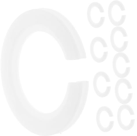 DOITOOL 10pcs Lamp Shade Adapter Ring E27 to E14 Bulb Socket Converter Light Bulb Holder Converter Indoor Pendant Lamp Accessories Ceiling Light Socket