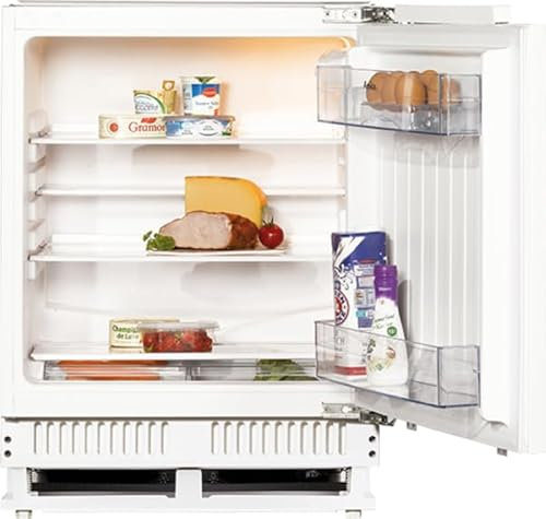 Amica UVKSS 351 901 / Unterbau-Vollraum-Kühlschrank / 820 mm Nische/Festtür-Technik/elektronische Steuerung/Inverter-Motor