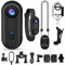 Gosnap Camera, Gosnap - Thumb Camera, 4K Action Kamera, Tragbare Action Body Cam, 170° Weitwinkel WiFi Actionkameras, Magnetische Mini Körperkamera für Radfahren, Haustier, Reisen (Schwarz, 4K)
