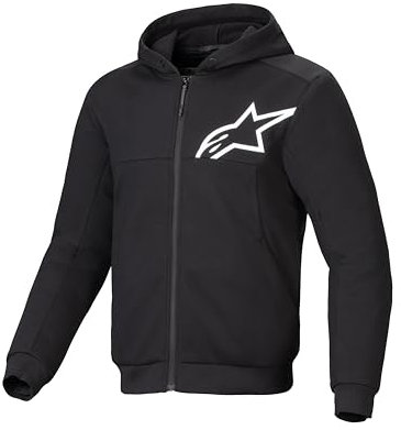 Alpinestars Chrome V2 Sport Hoodie (Schwarz/Weiß), 3XL