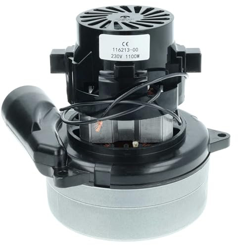 vhbw Motor de repuesto compatible con Cleanfix Compact 1 aspiradora - 1100 W