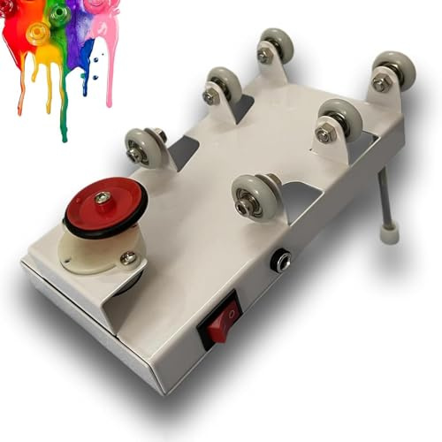 McbeAn Vortex Mixer Model Paint Shaker, Paint Shaker, Ink Shaking Machine, Can Hold 1 Bottle Of 1L Ink (Including 500ML Small Bottles), for Paint, Watercolor, Prevent Ink Precipitation