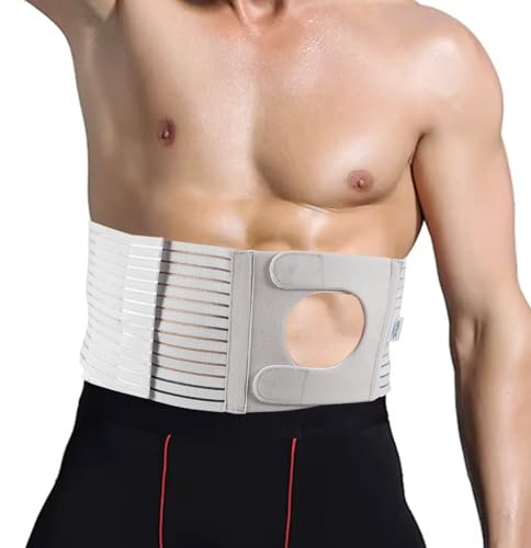 16 cm Breitere Version Stoma Gürtel, Praktisches Stoma Zubehör (XL) | Stoma Bandage, kompatibel mit mehreren Modellen Stomabeutel, Stomagürtel bei Kolostomie und Ileostomie