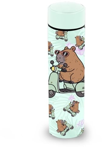 Oh My Pop Capybara-Block Smartflasche, Türkis, 500 ml
