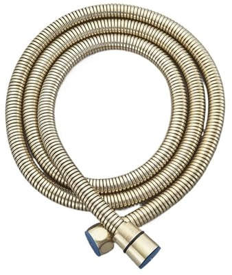Handdusche für Toilette Handbrause for die Toilette, schwarz, Edelstahl, Einzelkopf, hygienisch, Duschbrause zur Reinigung im Badezimmer(Brushed Gold hose)