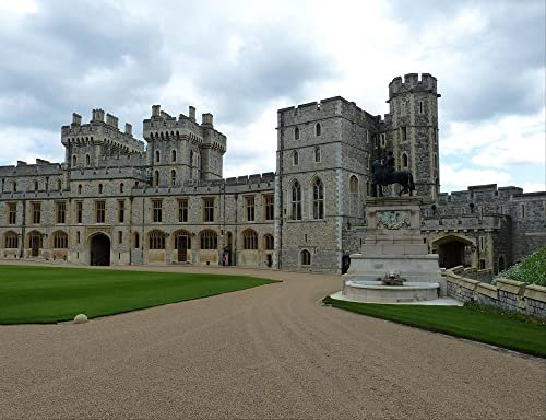 hansepuzzle 22884 - Windsor Castle Puzzle 1000 Teile | Gebäude Puzzle mit hochwertiger Puzzle Aufbewahrung: Kartonbox und Wieder verschließbarem Beutel | Puzzle-Maße: 60 x 46 cm