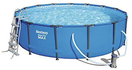 Pool C/Keilrahmen Bestway 56623 Power Steel 956 x 488 x 132H