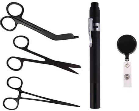 Set Persönliche Ausrüstung für krankenschwester + Gratis Gravur! (Stealth Black)