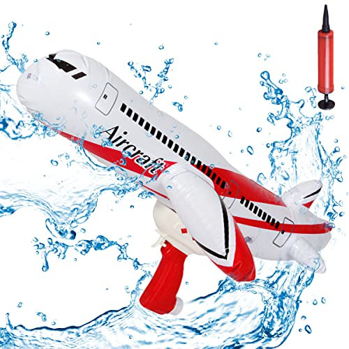 Wasserpistole Soft, XiXiRan Wasserblaster Kinder mit Antikollisions-PVC-Softshell, 8 Meter großer Reichweite Water Gun, Spritzpistole Wasser für Kinder Erwachsene Sommerpartys Strand Pool