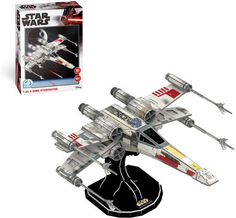 Party town Star Wars Puzzle 3D - Star Wars X Wing | Jigsaw Puzzle | Model Kit | 3D Puzzle for Kids | Model Kits for Adults | 3D Jigsaw Puzzles for Adults | Star Wars Gifts