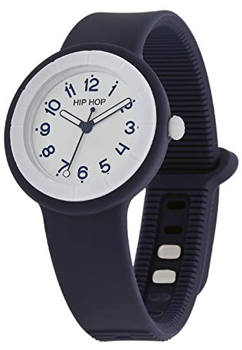 Hip Hop Damen Analog Quarz Uhr mit Silikon Armband HWU1103