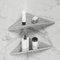 Neodrain Shower Corner Shelf Stainless Steel Bathroom Shelf Tiles Recessed Shower Organiser Storage for Bathroom, Kitchen, 2 Pack