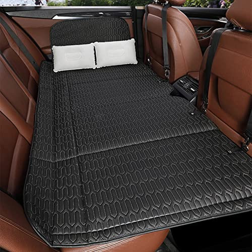 Auto Bett Non Air Matratze Für SUV, LKW Und Minivan, Auto Klappbett, Auto Camping Matratze Rücksitz, Kann Ruhe Auf Reisen Haben (Color : Nero, S : 140x92cm)