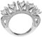 Yowablo Ring RingCan Women's Wear Light Stacked Diamond Diamond Creative Ring Luxury RingNew Diamond Fashion Be Valentine's Ring Rose Rose to Ring Day Rings Glitzer Ringe Kinder
