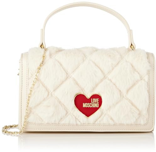 Love Moschino Damen Handtasche, weiß
