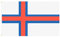 MUWO Flagge Nations Together 90 x 150 cm Nationalmanschaften, doppelseitige Gartenflagge, wetterfeste Fanflagge, Fußballflagge Polyester Länderfagge Deutschland mit Ösen (Färöer)