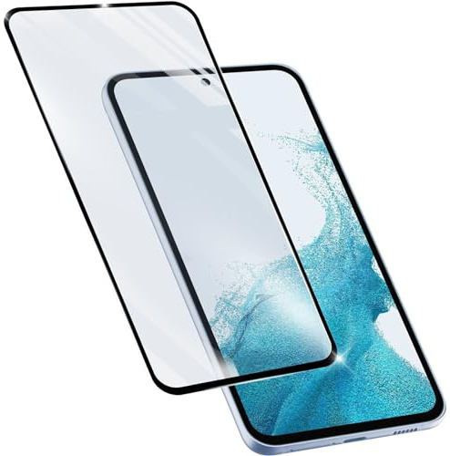 cellularline | Impact Glass Capsule - Galaxy A54 5G | 9H gehärtetes Glas von Kante zu Kante - stoßabsorbierend, blasenfrei, ultraklar, Anti-Fingerabdruck | Transparent