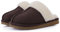 Beslip Women's Fuzzy Memory Foam Slippers Fluffy ladies Winter House Shoes Indoor and Outdoor Coffee 7-8