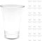 DOJA Barcelona | Verre a Shot | Pack 18 | Shooter Plastique Transparent 4CL | 60X46,5X2 mm | en Polycarbonate | Verre Incassable Reutilisable | pour Verre a Vin Plastique, Verrine Plastique Aperitif
