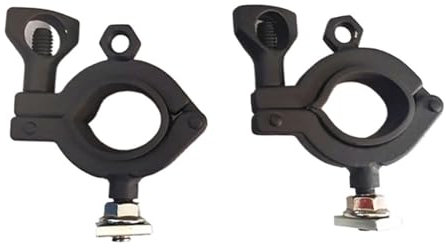 Soporte de Montaje de Pala zapadora 304SS, Compatible con Barra de Carga for portaequipajes de Techo de Coche (Color : Black)