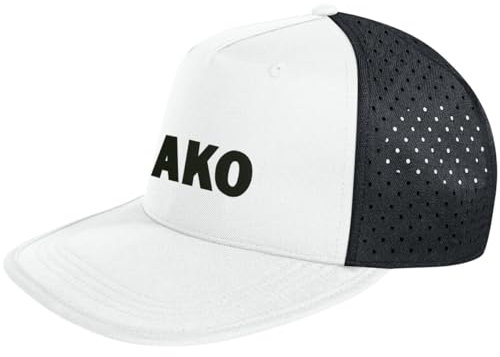 JAKO Function Cap Weiss, 02 Senior Unisex