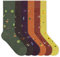 von Jungfeld - 6er Set Motiv Socken mit Hunter Icon - Bunte Socken in Gr. 39-42
