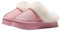 Hausschuhe damen Mann Winter Indoor Solid Color Wildleder Pelz Hausschuhe Damen Home Plattform Warme Uggs Slip-On Damen Schuhe-Rosa-37-38