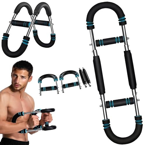 U-Förmiger Twister-Armtrainer,Verstellbarer Brust-Expander,Training Für Bizeps,Trizeps,Schultern,Rücken,Unterarme Und Die Innenseite Der Oberschenkel,Krafttraining Für Den Oberkörper,Heimfitnessgerät