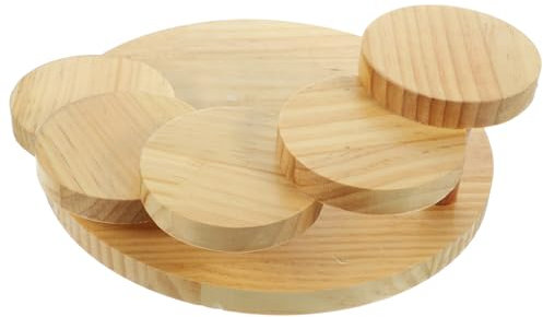 Cabilock Bandeja de Sushi de Madera Creativa Plato Giratorio Forma de Escalera para Servir Sashimi y Sushi Japonés Accesorio Decorativo para Cocinas y Restaurantes
