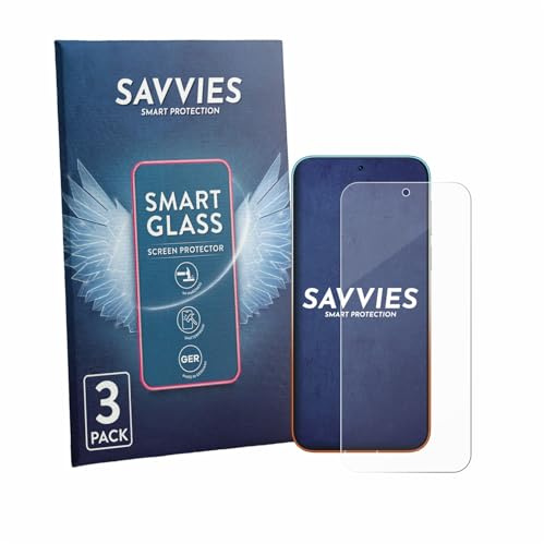 Savvies 3 Stück Panzer Schutz Glas für Huawei Pura 90 Pro Max 9H Schutzfolie HD Klar, Blasenfrei, Anti-Fingerabdruck, Stoßfest, Displayschutz