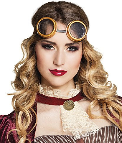 narrenkiste B54504 kupferfabend Steampunkbrille Schweißerbrille