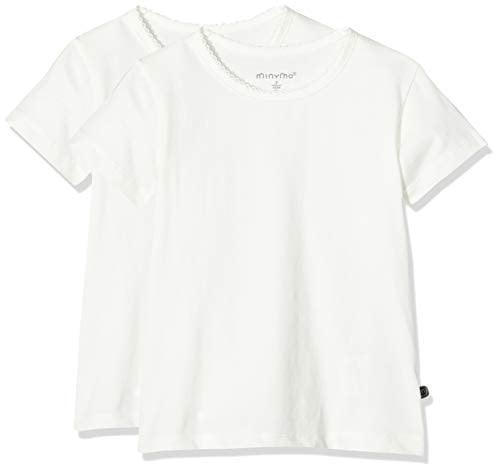 MINYMO Unisex Kinder Basic 33 -T-Shirt Ss (2-Pack) T-Shirt