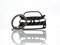 BlackStuff Porte-Clés En Fibre De Carbone Compatible Avec Megane 2 II Sport RS 2002-2009 Voiture