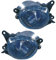 Diederichs Nebelscheinwerfer Set für A4 8D2 B5 Avant 8D5 H7, Halogen, für Linkslenker, klar, black