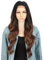 Style Icon Perücke Lace Front Wigs 66 cm 13x4 Lace Frontal Perücken Rot Lang Wellige Synthetische Perücken Für Frauen Tief Teil Hitzebeständige Fasern Spitze Front (TT1B/30)