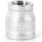 ERGAOBOY 1 pieza 1 x 3/4 BSP acoplamiento reductor hembra, accesorios de tubería de acero inoxidable 304,