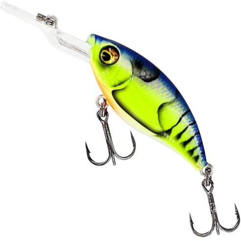 Westin BuzzBite Crankbait Suspending - Wobbler, Länge/Gewicht:5cm / 6g, Farbe:Chart. Blue Craw