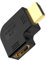 VCELINK 8K HDMI Winkelstecker, 270 Grad Winkel, 2.1 Kabel Abgewinkelt Stecker Auf Buchse, 8K@60Hz / 4K@120Hz, eARC, HDR, Dolby Für Wandmontage TV/Laptop/Roku Stick/PS5